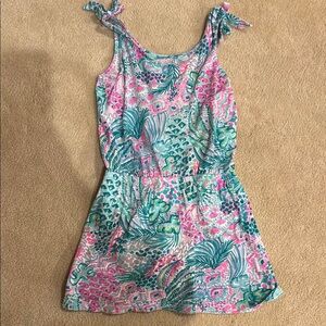 Lilly Pulitzer Kids One Piece in Pink and Teal
